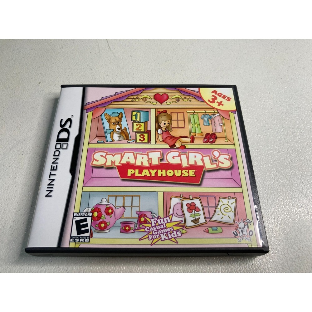 Smart Girls Playhouse Nintendo DS 2007 CIB Tested Authentic UFO Interactive